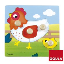 Puzzle "Huhn" GO-53052 Goula 1