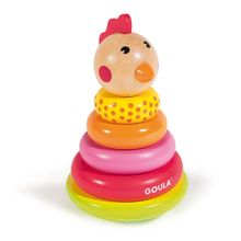 Stapelspiel Huhn GO53457 Goula 1