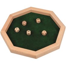 Würfelteller mit 5 Würfeln GO56954 Goki 1