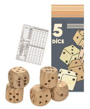 5 riesige Holzwürfel EG571011 Egmont Toys 1