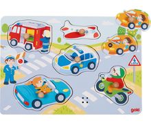 Sound-Puzzle Fahrzeuge GK57399 Goki 1