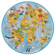 XXL Puzzle Welt GK57711 Goki 1