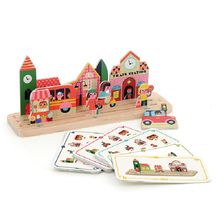 Logikspiel aus Holz - Die Stadt V7627 Vilac 1
