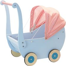 Puppenwagen aus Holz PE800217 Petitcollin 1