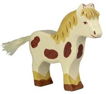 Elster-Pony-Figur HZ-80044 Holztiger 1