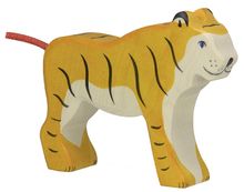 Tigerfigur, stehend HZ-80136 Holztiger 1