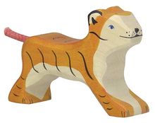 Tigerjunges HZ-80137 Holztiger 1