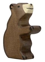 Kleine braunbär HZ-80186 Holztiger 1