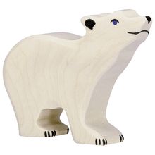 Eisbär-Figur, klein HZ-80209 Holztiger 1