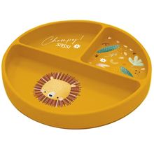 Silikon-Teller Chompy der Löwe SJ-SI0665 Sassi Junior 1