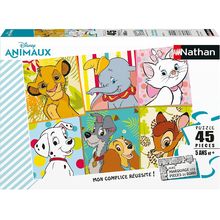 Puzzle Disney-Tiere 45 Teile N86178 Nathan 1