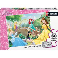 Puzzle Disney-Prinzessinnen 60 Teile N86567 Nathan 1