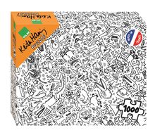 Keith Haring Puzzle 1000 Teile V9223S Vilac 1