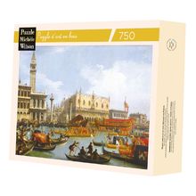 Die Rückkehr des Bucentaurs von Canaletto A1007-750 Puzzle Michele Wilson 1