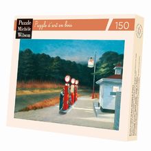 Gas von Edward Hopper A1018-150 Puzzle Michele Wilson 1