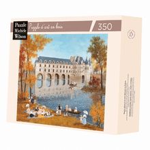 Schloss Chenonceau von Delacroix A1025-350 Puzzle Michele Wilson 1