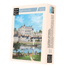 Das Schloss Amboise von Delacroix A1109-500 Puzzle Michele Wilson 1