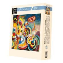 Tribut an Blériot von Delaunay A254-500 Puzzle Michele Wilson 1