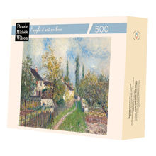 Ein Weg in Les Sablons von Sisley A667-500 Puzzle Michele Wilson 1
