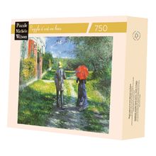 Ansteigender Weg von Caillebotte A687-750 Puzzle Michele Wilson 1