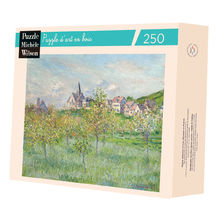 Frühling in Giverny von Monet A754-250 Puzzle Michele Wilson 1