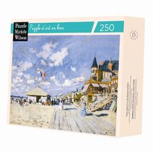 Die Promenade in Trouville Monet A998-250 Puzzle Michele Wilson 1