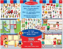 200 wiederverwendbare Aufkleber - Meine Stadt MD-19114 Melissa & Doug 1