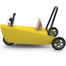 Kindermotorrad 4 in 1 Gelb CDV-BPMO-40-JA Chou Du Volant 1