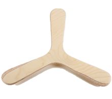 Bumerang aus Holz zum Dekorieren W-NATURE Wallaby Boomerangs 1