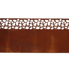 Rasenkante Rost Tupfen aufgerollt ED-PS30 Esschert Design 1