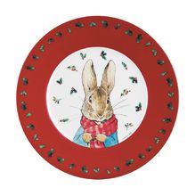 Teller Peter Hase Weihnachten rot 20 cm PJ-BP924N Petit Jour 1
