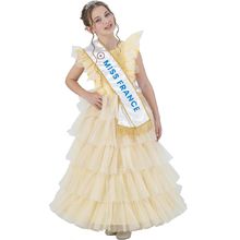 Golden Miss-Frankreich-Kleid 128 cm CHAKS-C4722128 Chaks 1
