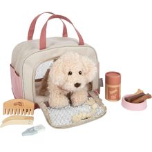Hund mit Tasche und Pflege-Set rosa LE12838 Small Foot company 1