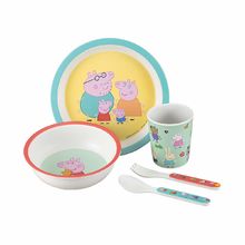 5 teiliges Geschirrset Peppa Pig PJ-PI701K Petit Jour 1