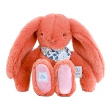 Terrakotta Fleurette-Kaninchen-Plüsch 25 cm DC4298 Doudou et Compagnie 1