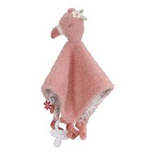 Kuscheltuch Flamingo Safari Friends LD8329 Little Dutch 1