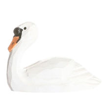 Figur Schwan aus Holz WU-41006 Wudimals 1