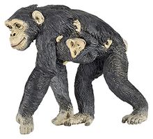 Schimpansen- und Babyfigur PA50194 Papo 1