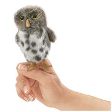 Fingerpuppe Eule FO-2638 Folkmanis 1