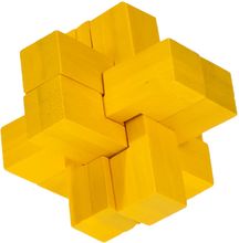 Bambus-Puzzle "gelbes Kreuz" RG-17188 Fridolin 1