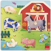 Puzzle Mütter und Babys Farm GO53040 Goula 1