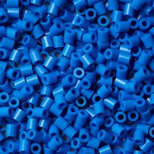 Tüte mit 1000 Kunststoffperlen Midi Blau HAMA-207-09 Hama 1