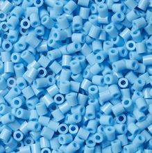 Tüte mit 1000 Kunststoffperlen Midi pastellblau HAMA-207-46 Hama 1
