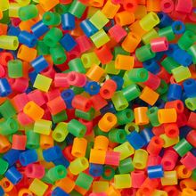 Tüte mit 1000 Kunststoffperlen Midi Neon-Mix HAMA-207-51 Hama 1