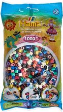 Tüte mit 1000 Kunststoffperlen Midi Basismischung 22 Farben HAMA-207-67 Hama 1