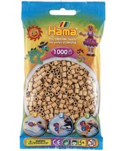 Tüte mit 1000 Kunststoffperlen Midi Eis Kaffee HAMA-207-75 Hama 1