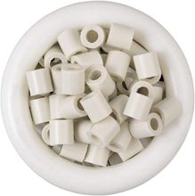 Tüte mit 1000 Kunststoffperlen Midi Kalkstein weiß HAMA-207-77 Hama 1