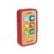 Smartphone Holz mit funktionen J05334 Janod 1