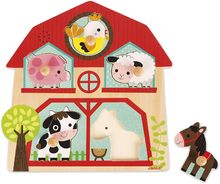 Musik-Puzzle Freunde der Farm J07079 Janod 1