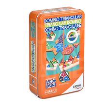 Dreiecksdomino in der Metallbox CA108 Cayro 1